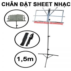 Chân để sheet nhạc gấp gọn 1,5 mét