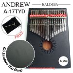 Đàn Kalimba Andrew 17 Phím Gỗ Sindora (Gụ - Mặt Trời 2)