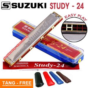 Kèn harmonica tremolo Suzuki Study 24 Key C