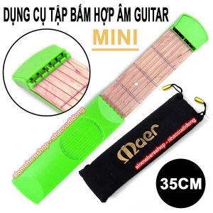 Dụng cụ tập đàn guitar mini (Xanh Lá)
