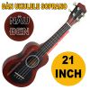 dan-ukulele-soprano-21-inch-4-day-co-ban-mau-nau-den - ảnh nhỏ  1