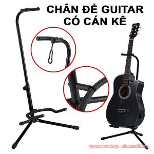 Bộ chân để đàn guitar có cán kê