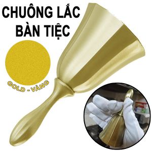 Chuông Lắc Bàn Tiệc Mini (Vàng)