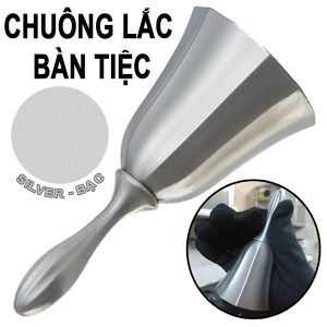 Chuông Lắc Bàn Tiệc Mini (Bạc)