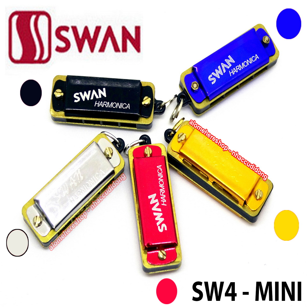 Kèn harmonica mini Swan SW4