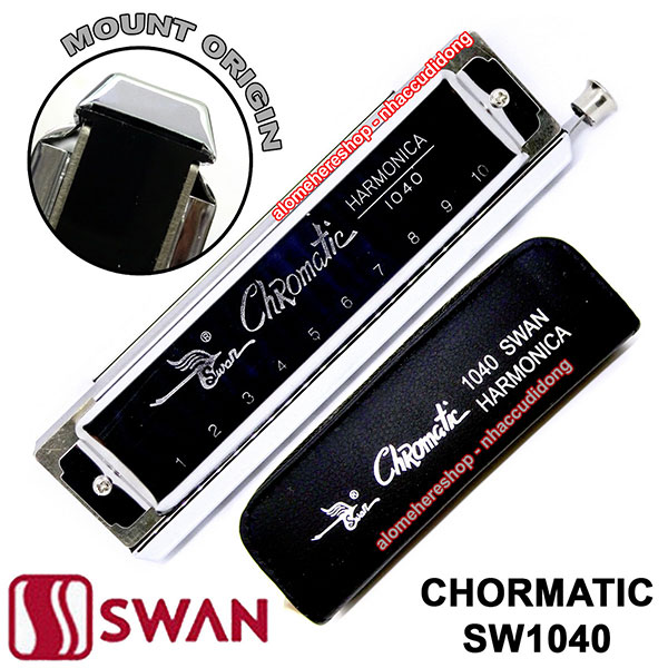 Kèn Harmonica Chromatic Swan SW1040