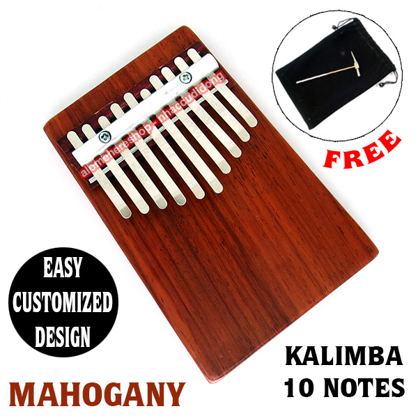 Đàn Kalimba 10 Phím Gỗ Nguyên Khối Màu Gỗ Trơn Dễ Dàng Vẽ Thiết Kế Theo Phong Cách Của Riêng Bạn