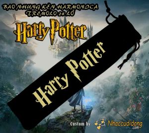 Bao Nhung Đựng Kèn Harmonica 24 Lỗ Tremolo Phiên Bản Harry Potter
