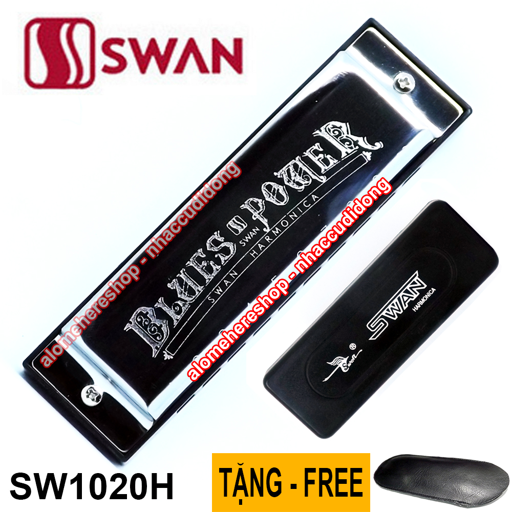 Kèn 10 lỗ Swan BluesPower SW1020H-1 Key C