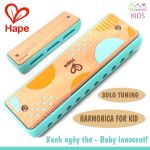Kèn harmonica diatonic Hape Solo Tuning Cho Trẻ Từ 3 Tuổi Trở Lên Màu Xanh Ngọc