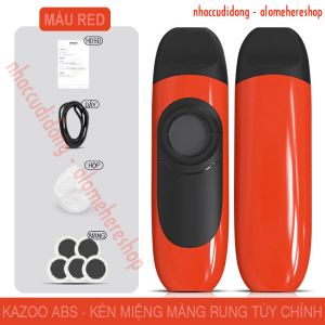 Kèn Kazoo ABS Cao Cấp Màu Đỏ