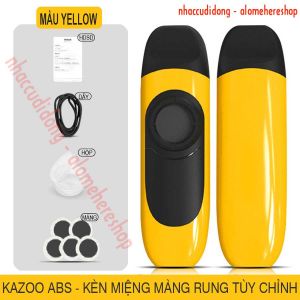 Kèn Kazoo ABS Cao Cấp Màu Vàng