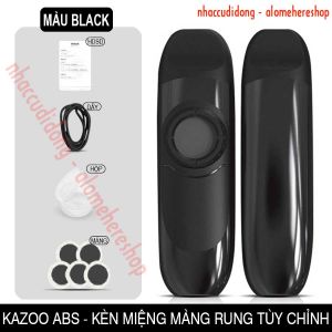 Kèn Kazoo ABS Cao Cấp Màu Đen