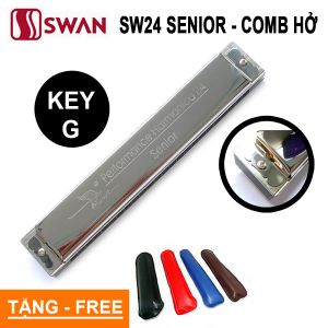 Kèn harmonica Swan Senior SW24H comb hở key G