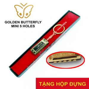 Kèn harmonica mini Golden Butterfly 5 lỗ