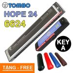 Kèn Harmonica Tremolo Tombo Hope 24 6624 Key A Tone La