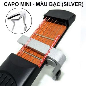 Capo mini kẹp đàn (Bạc - Silver)