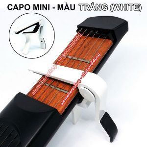 Capo mini kẹp đàn (Trắng - White)