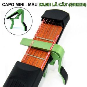 Capo mini kẹp đàn (Xanh Lá Cây - Green)