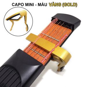 Capo mini kẹp đàn (Vàng - Gold)