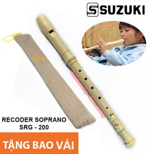 Sáo Recorder Suzuki Soprano SRG-200 Tone G