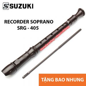 Sáo Recorder Suzuki Soprano SRG-405 Tone G