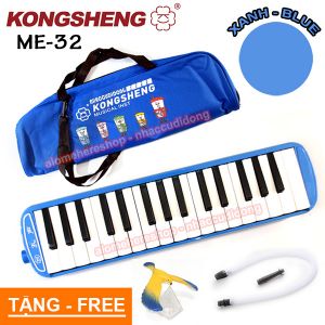 Đàn Melodica KongSheng 32 phím (Màu Xanh)