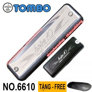 Kèn harmonica Tombo Hope 10 Key C (Bạc)
