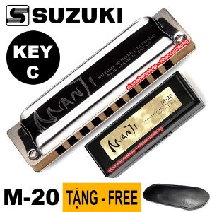 Kèn Harmonica Suzuki Manji M-20 Key C