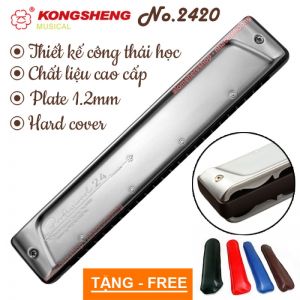 Kèn harmonica tremolo KongSheng Professional KS-2420 key C Cao Cấp